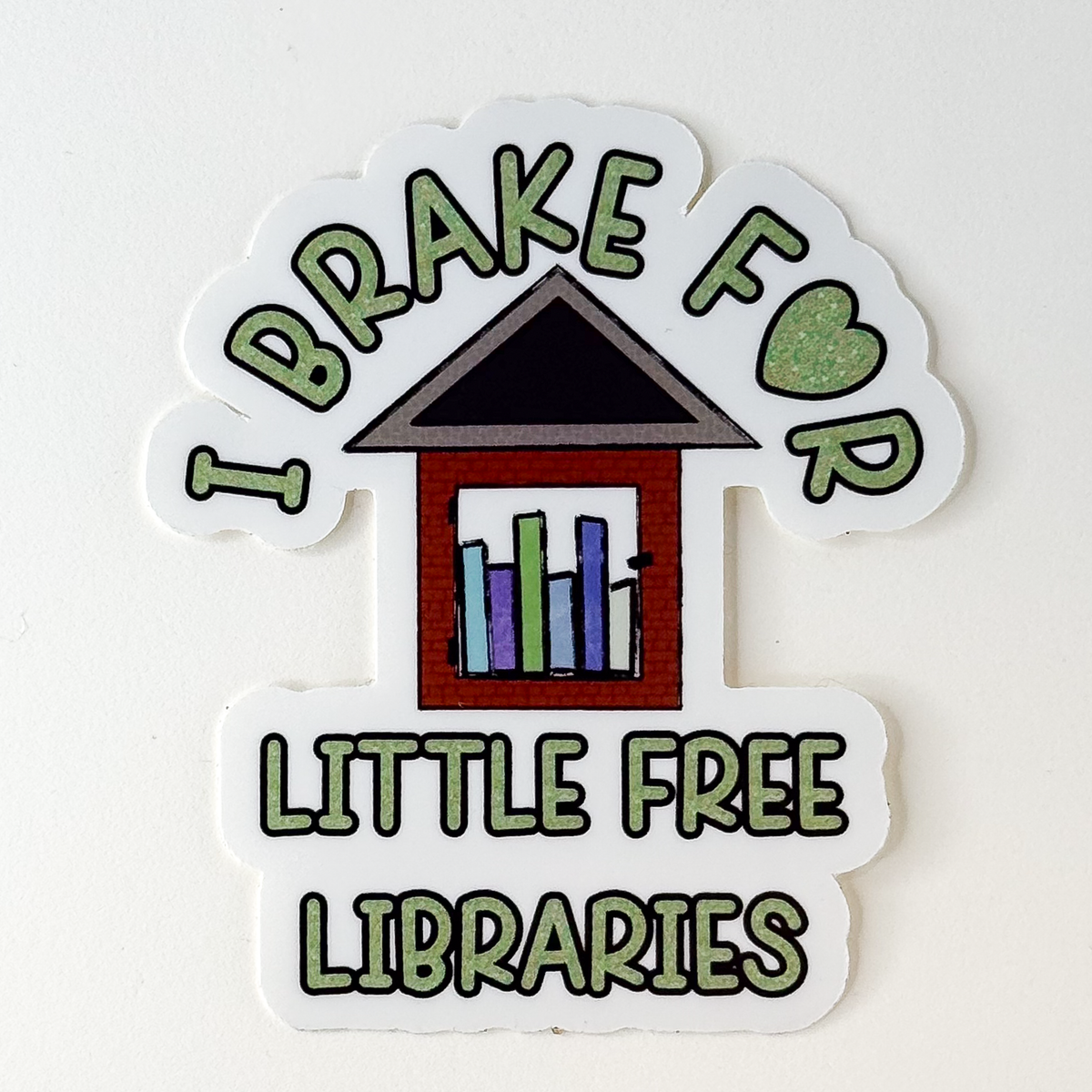 Little Free Library Vinyl Sticker