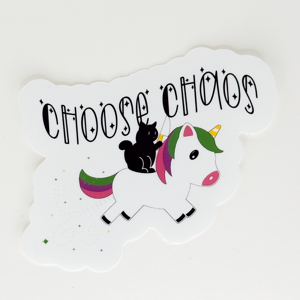 Choose Chaos Vinyl Sticker