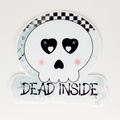 Dead Inside Vinyl Sticker