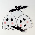 Ghost Bats Vinyl Sticker