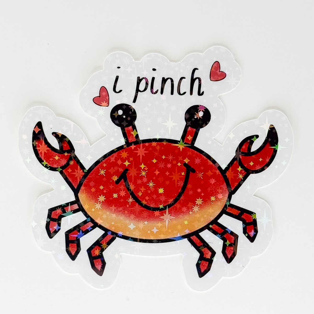 I Pinch Crab Sticker