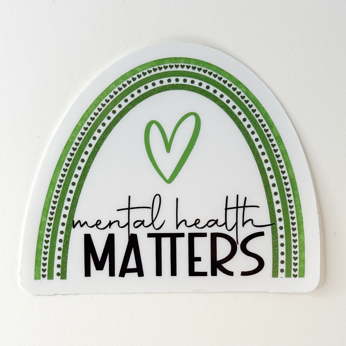 Mental Health Matters Vinyl Sticker