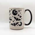 Bats and Moon Color Changing 11oz Mug