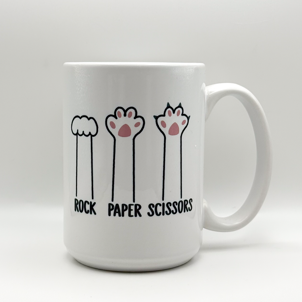 Misfit Mug Rock Paper Scissors