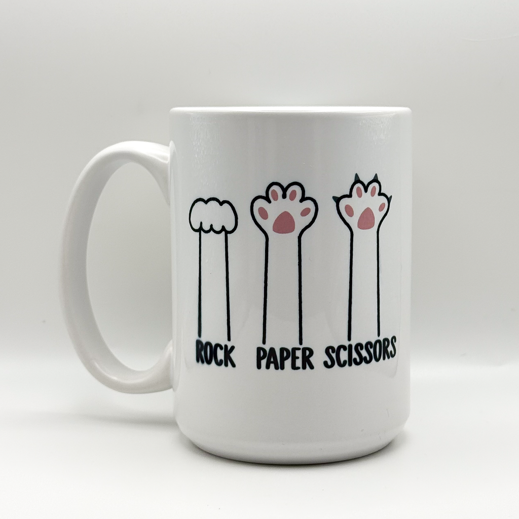 Misfit Mug Rock Paper Scissors