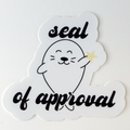 Seal of Approval Vinyl Sticker