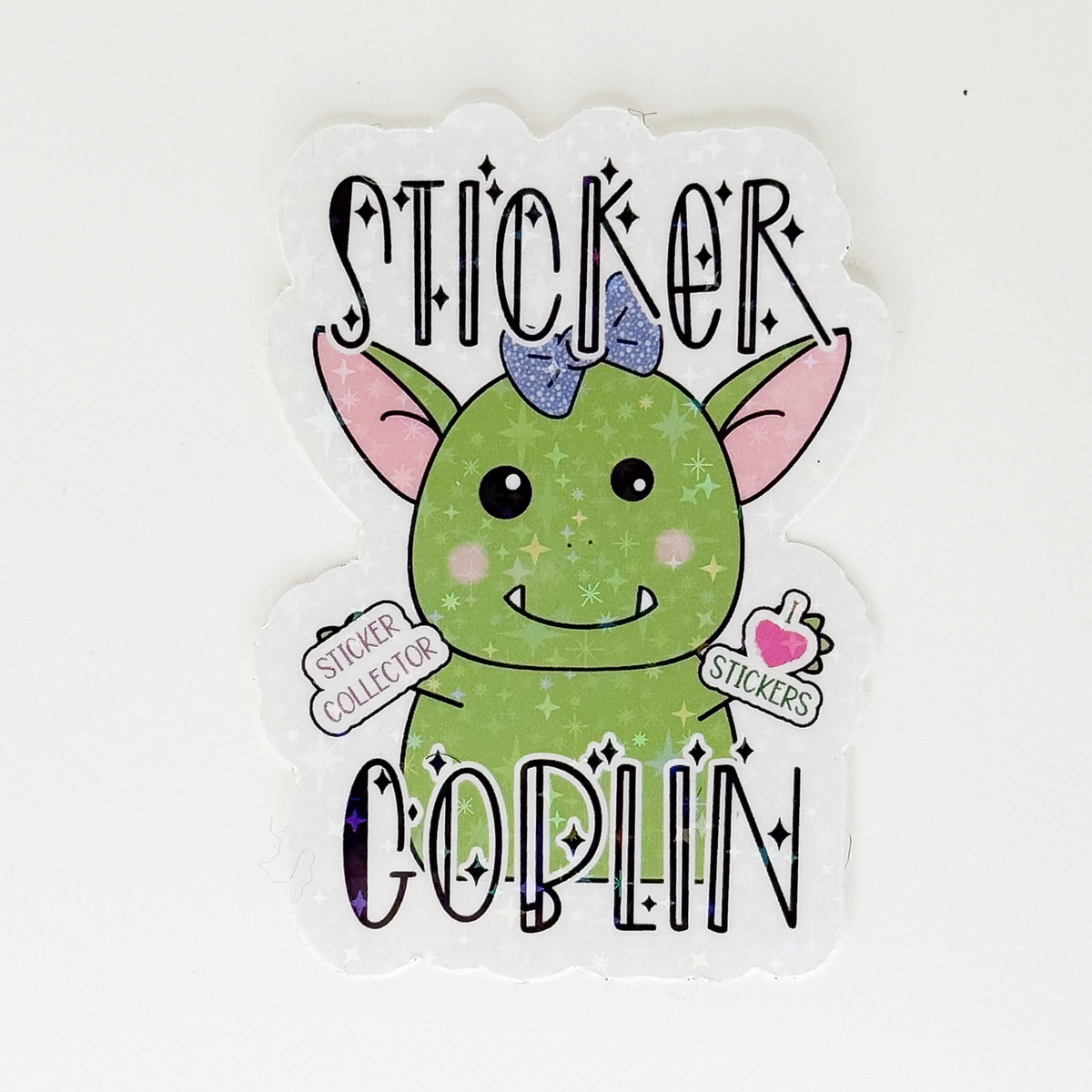 Sticker Goblin Sparkle Vinyl Sticker