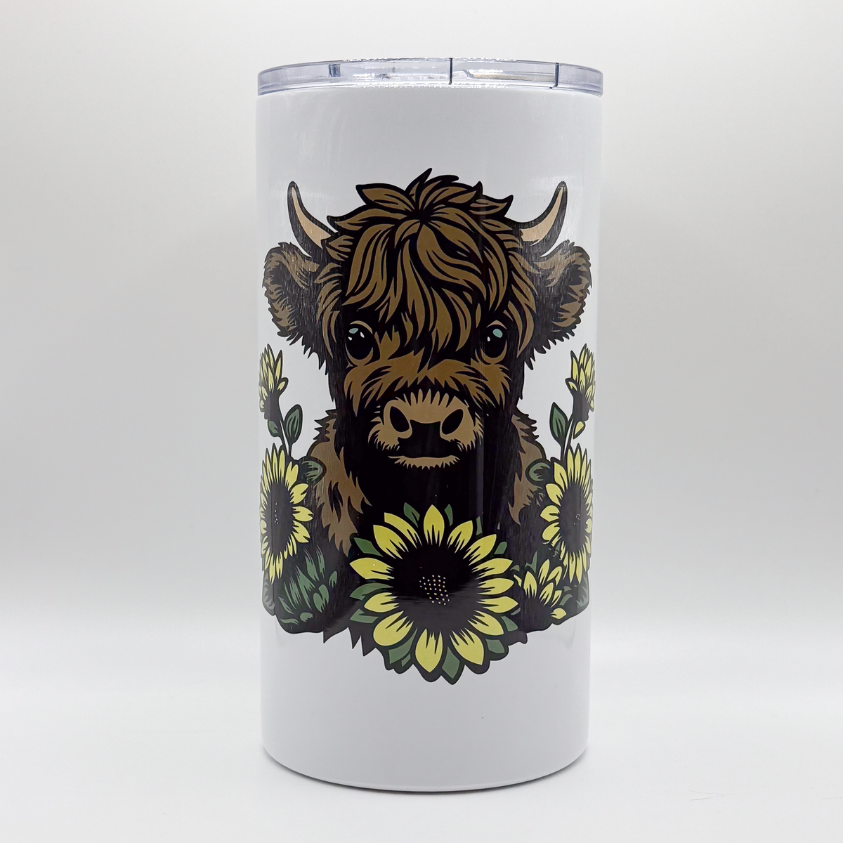 Mama Highland Cow Travel Coffee Cup